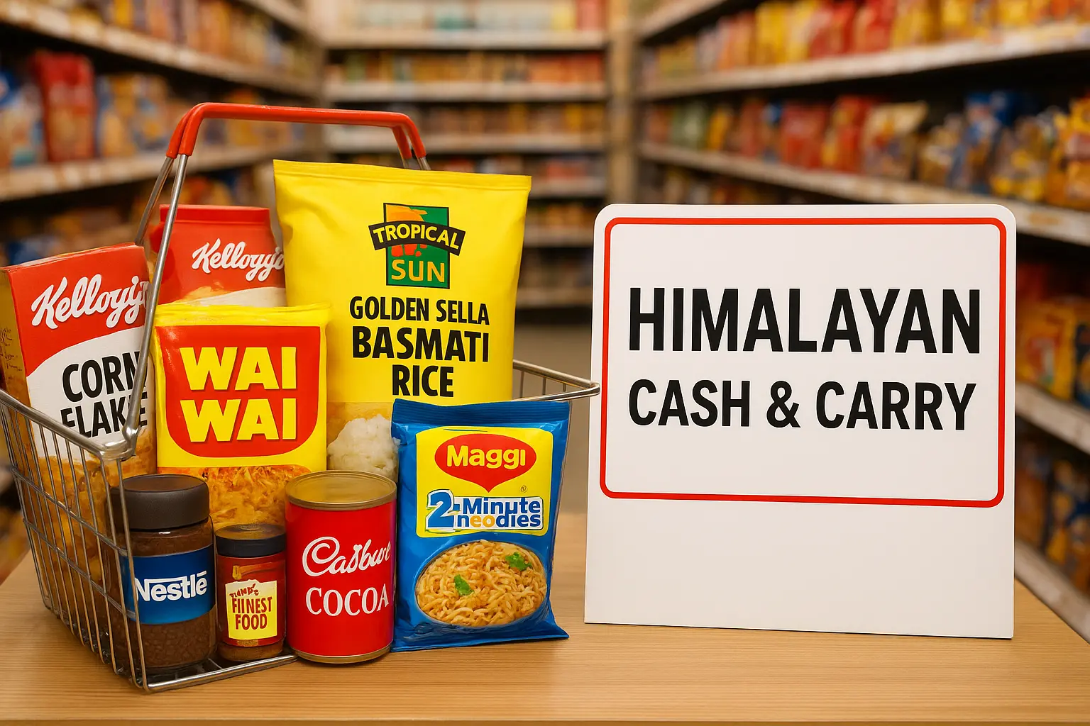 Get Branded Products You Trust – Now Available at Himalayan Cash & Carry, London